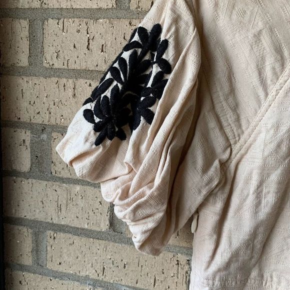 Anthropologie Orla Women's Embroidered Mini Dress Size 2 Cinderella Taylored - Picture 6 of 11